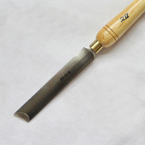 Skew Chisel Wood - Ciseau à inclinaison ovale HSS de