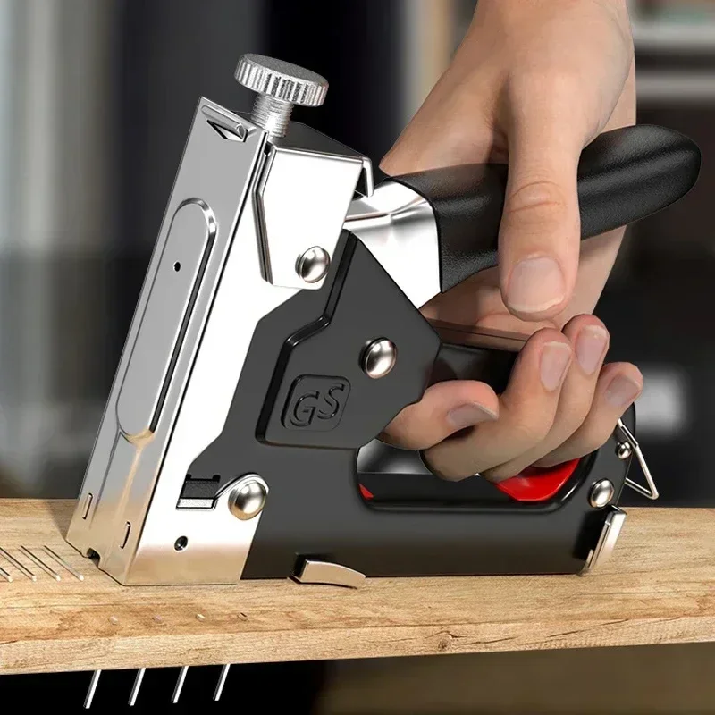 Woodworking Ebook - Cloueuse manuelle 4 en 1, agrafeuse