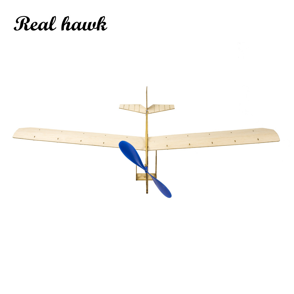 Woodworking Hobbies - Kit d'avion alimenté par élastique STEM,