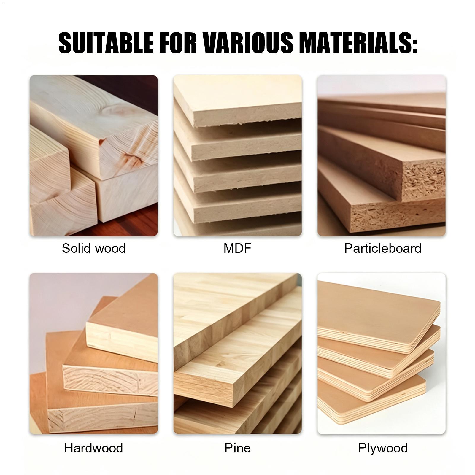 Router Bits For Woodworking - Fraise droite de 0,3 pouce de