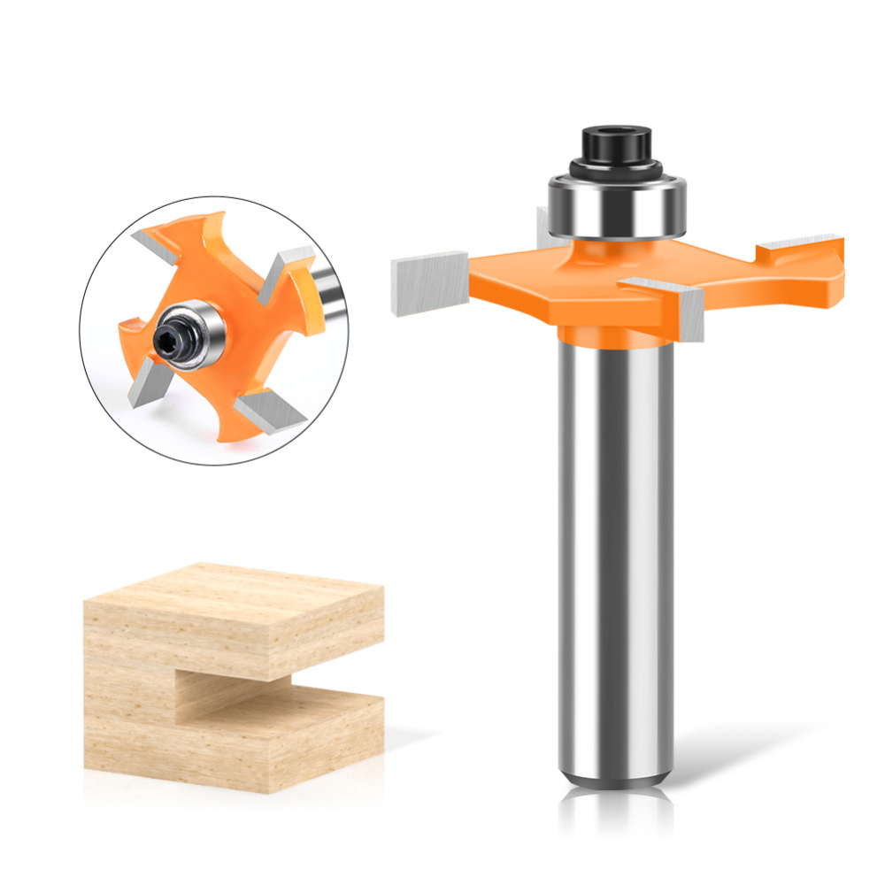 Router Bits For Woodworking - Fraise à rainurer à 4 ailes