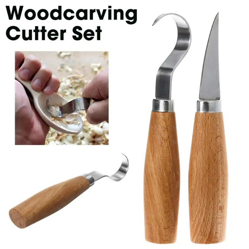 Woodworking Ideas - Couteau de sculpture sur bois, ciseau,