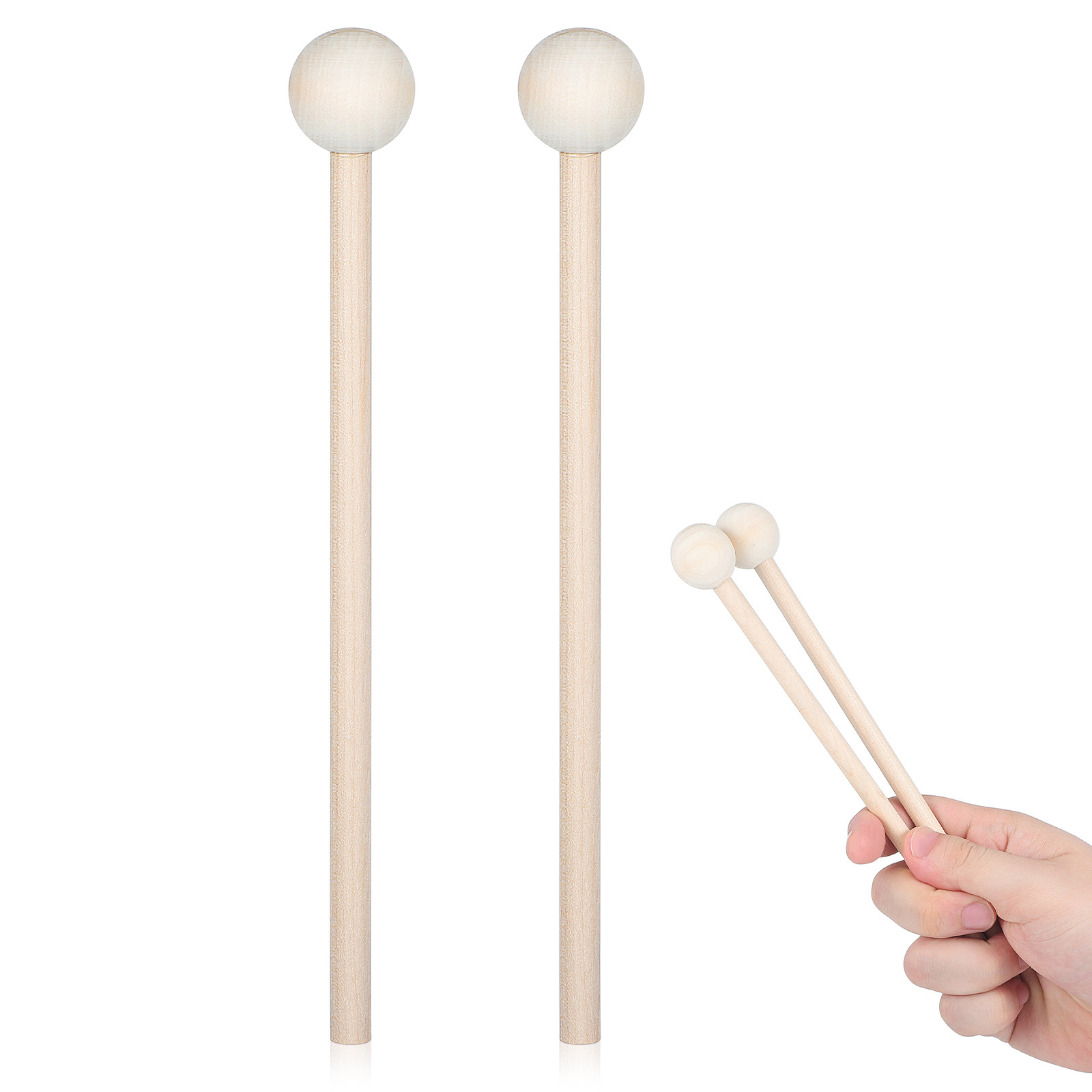 Woodworking Xylophone - 2 pièces de marteaux pour xylophone,