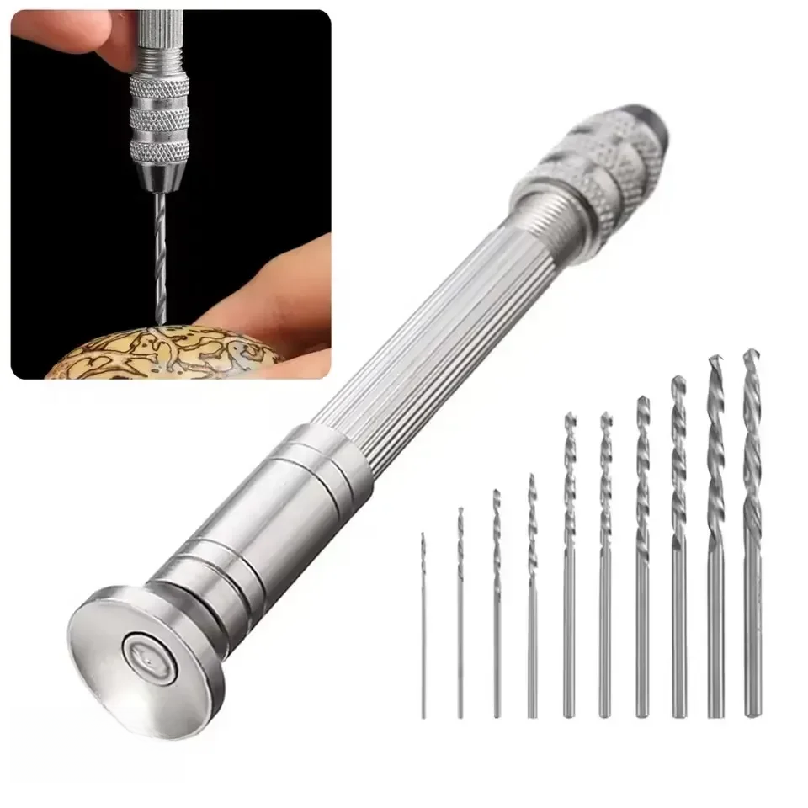 Woodworking Hand Tools - Mini perceuse manuelle 0,8-3,0 mm pour