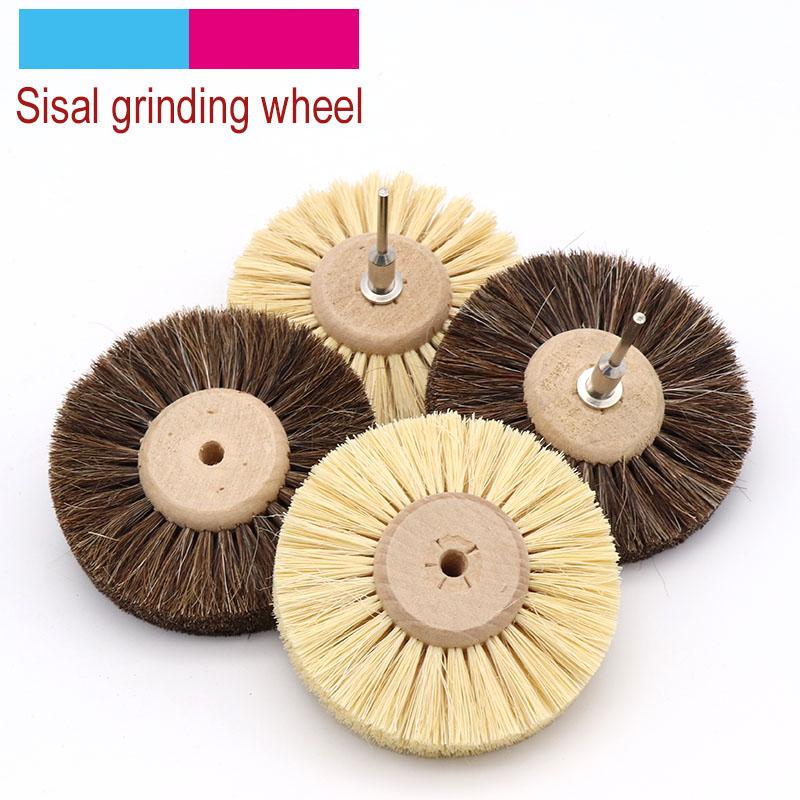 Woodworking Drill - Filament de Sisal abrasif ou brosse