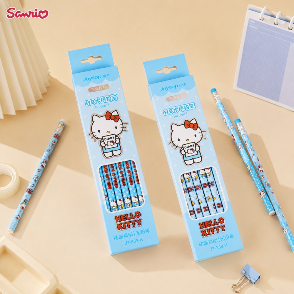 Woodworking Ideas - Crayons en bois authentiques Sanrio Hello