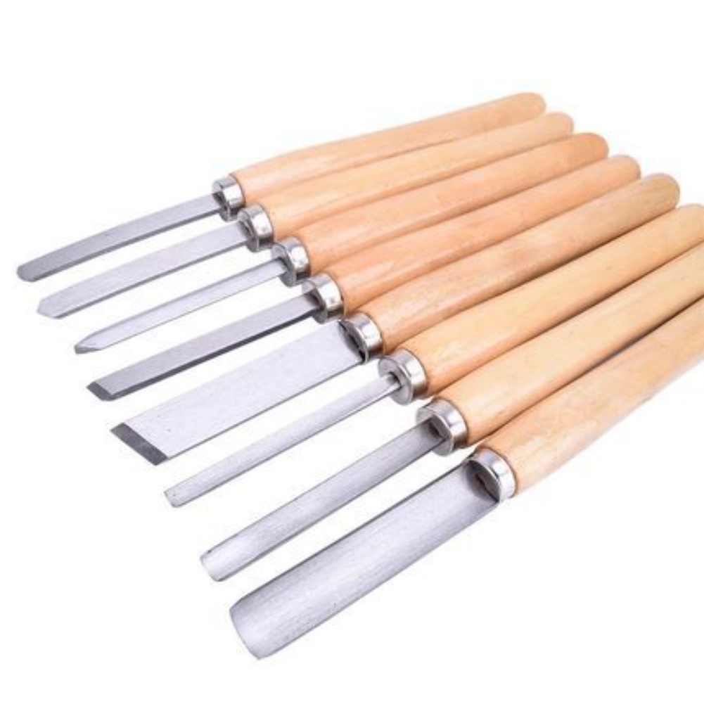Skew Chisel Wood - Ensemble de gouges à bois pour