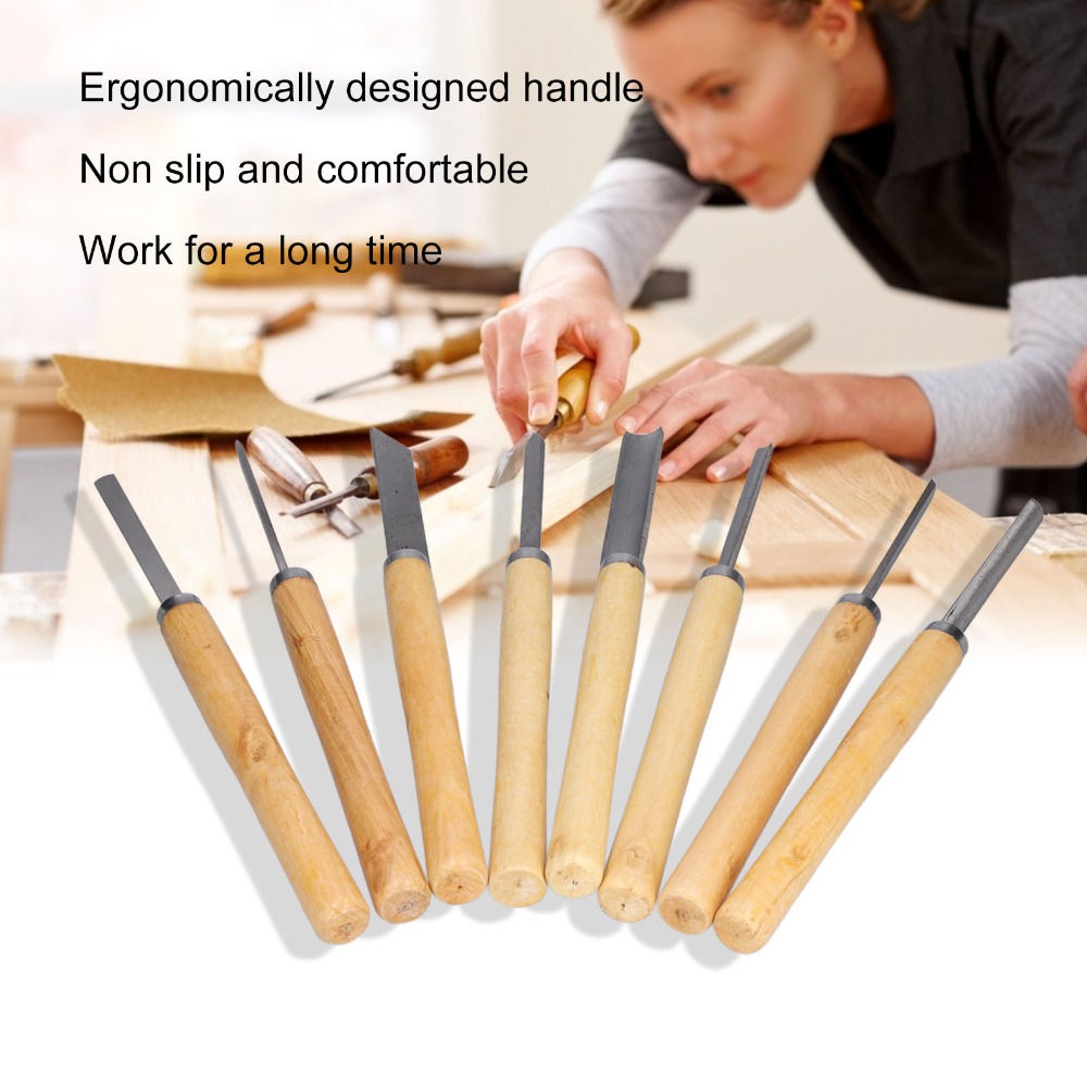 Ensemble de 8 ciseaux à bois e - Skew Chisel Wood avis et prix