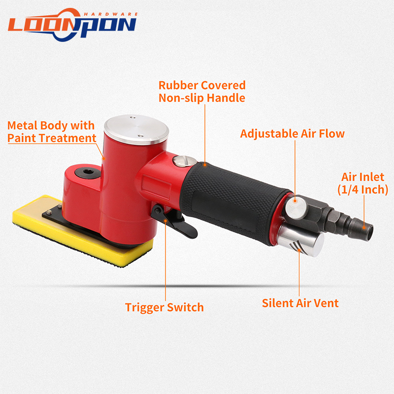Loonpon Mini ponceuse pneumati - Woodworking Tool Stores avis et prix