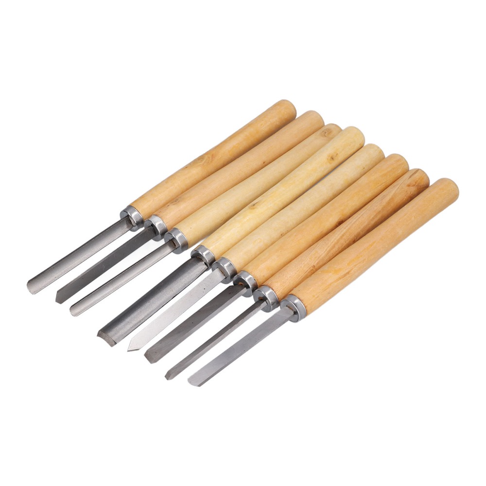 8 pièces Ciseaux à bois en aci - Skew Chisel Wood avis et prix