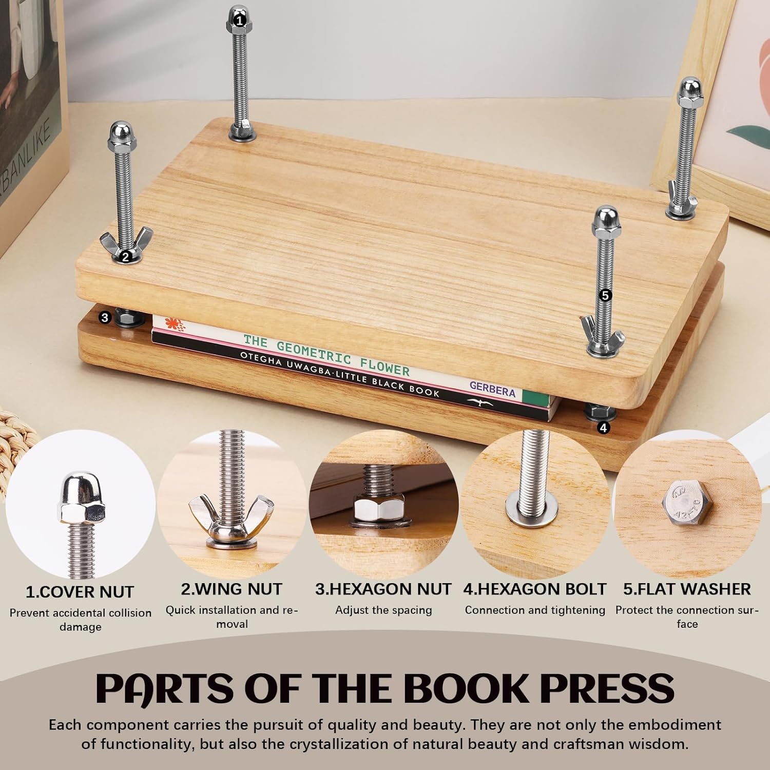 Presse à livres en bois, outil - Woodworking Book avis et prix