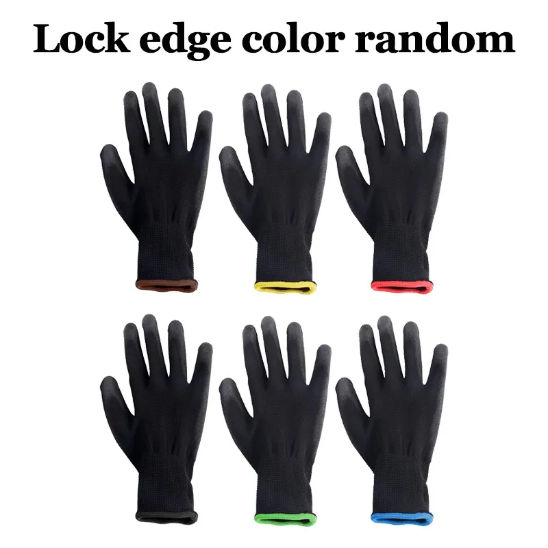 Gants noirs enduits de PU, 20  - Woodworking Gloves avis et prix