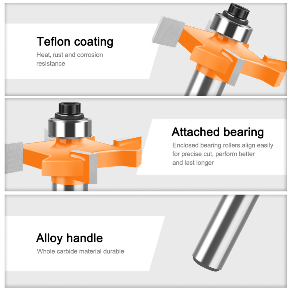 Fraise à rainurer à 4 ailes po - Router Bits For Woodworking avis et prix