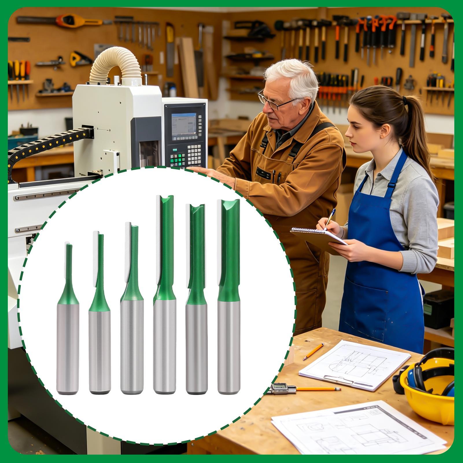 Jeu de fraises droites, diamèt - Router Bits For Woodworking avis et prix
