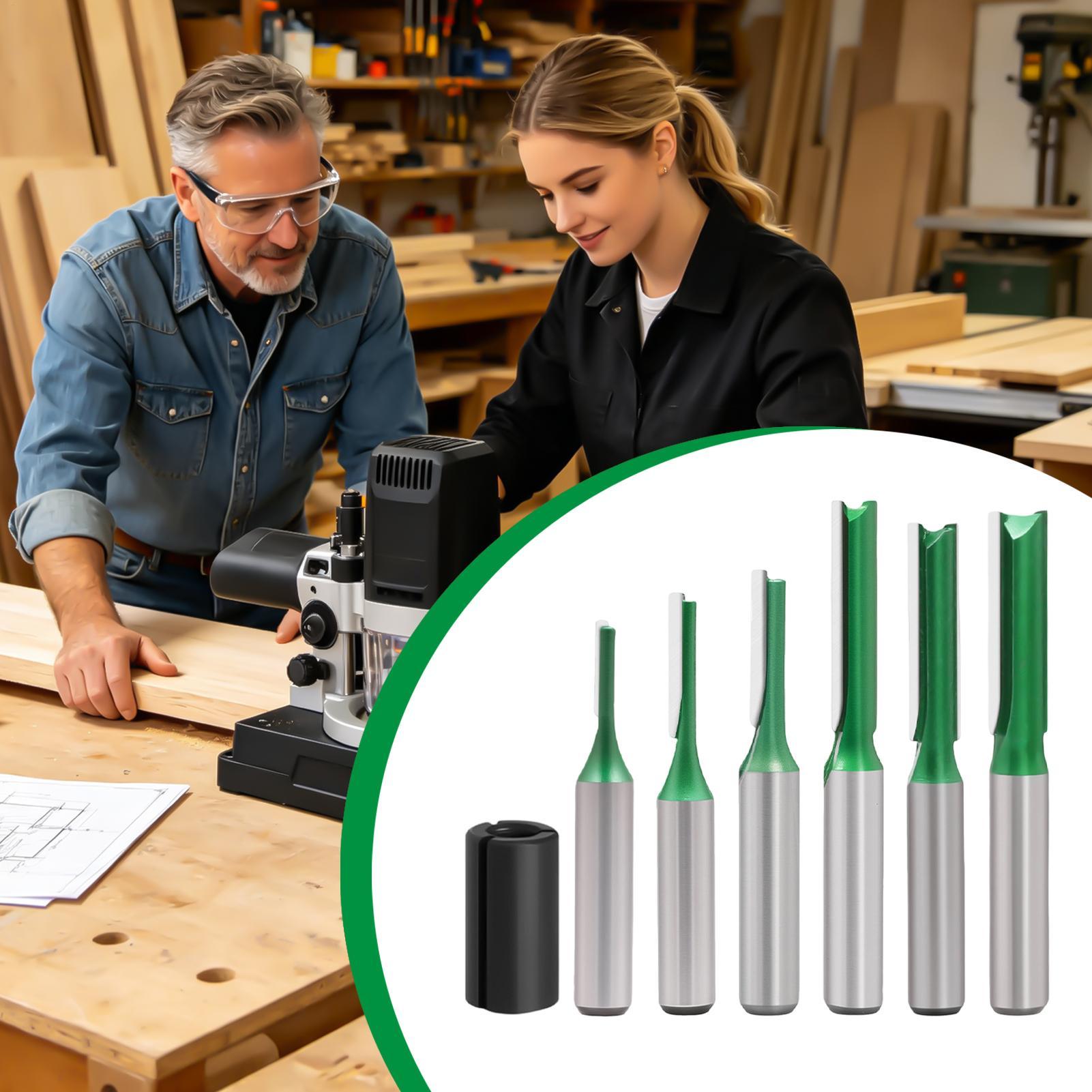 Jeu de fraises droites, diamèt - Router Bits For Woodworking avis et prix