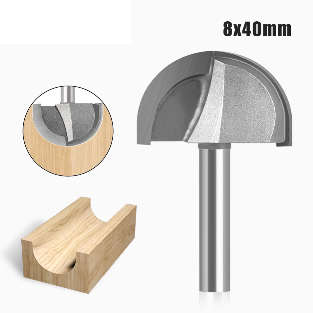 Fraise à rainurer concave demi - Router Bits For Woodworking avis et prix