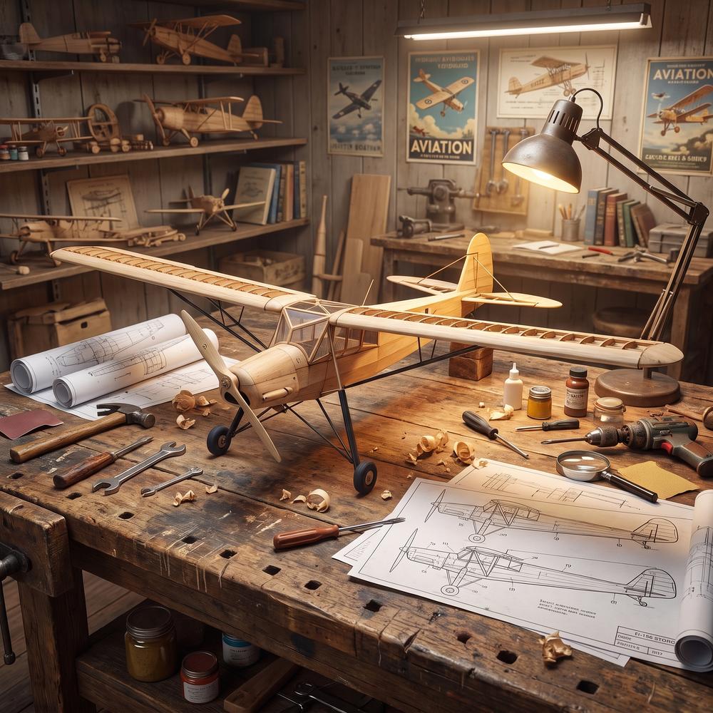 FI-156 Kit de Modèle d'Avion S - Woodworking Hobbies avis et prix