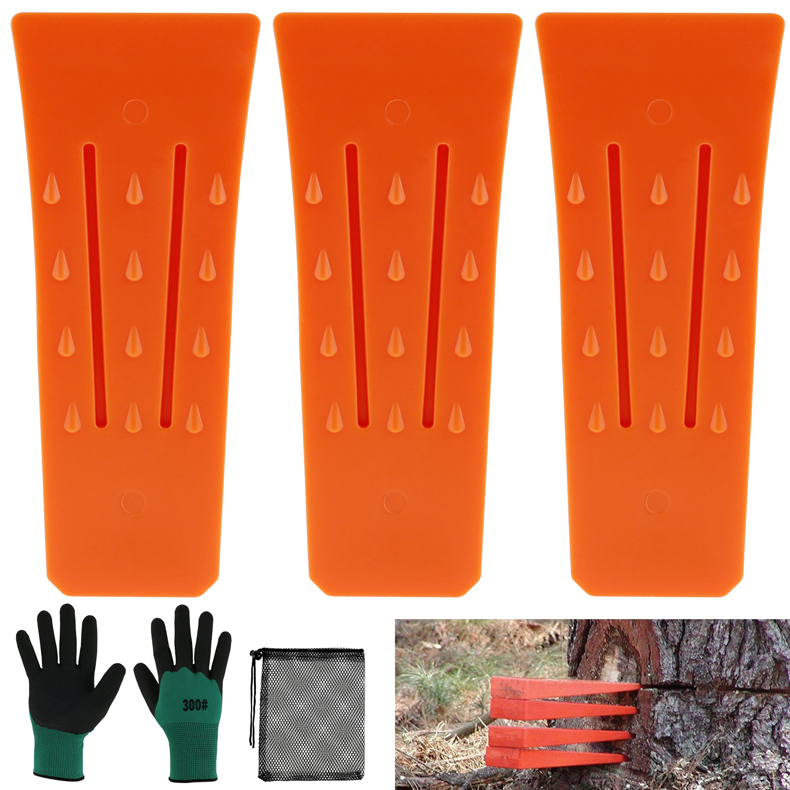 Cales de coupe d'arbre en plas - Woodworking Gloves avis et prix