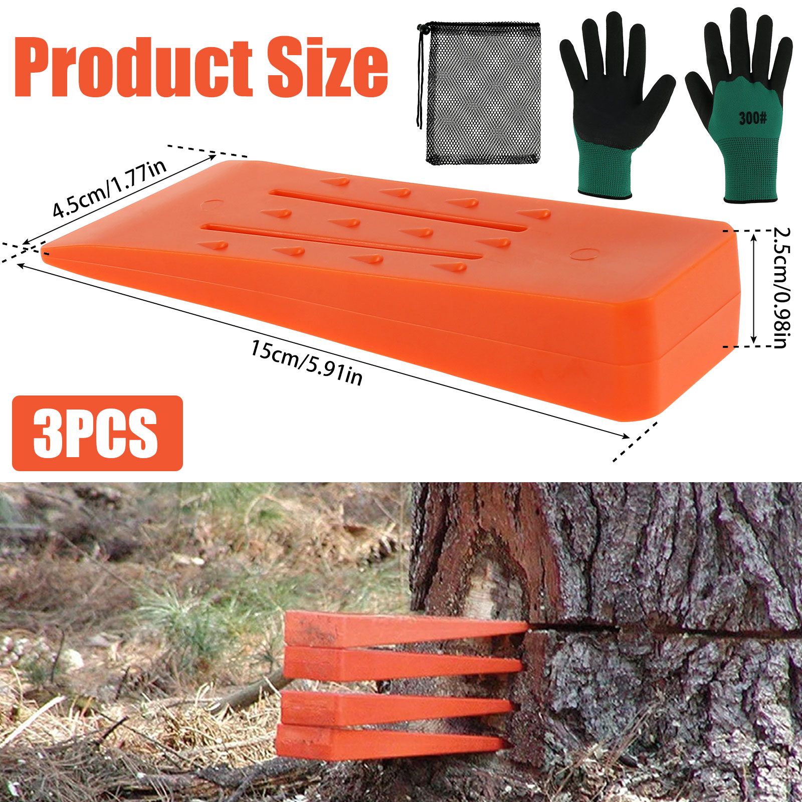 Cales de coupe d'arbre en plas - Woodworking Gloves avis et prix