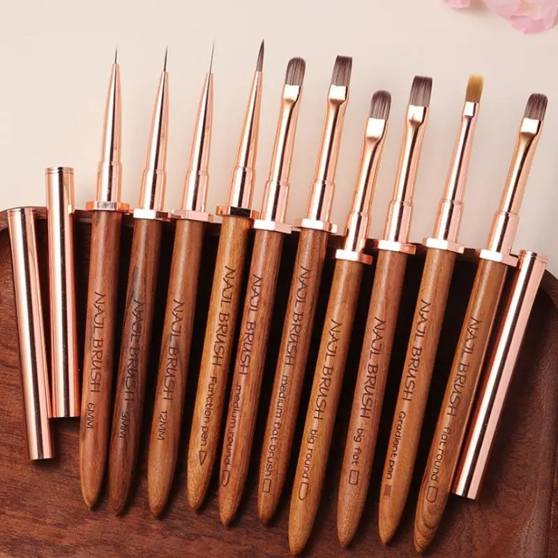 Pinceaux en bois pour Nail Art - Woodworking Design Software avis et prix