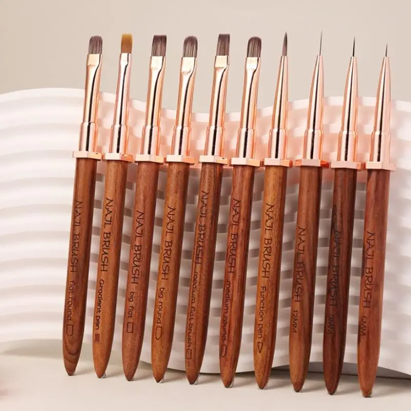 Pinceaux en bois pour Nail Art - Woodworking Design Software avis et prix