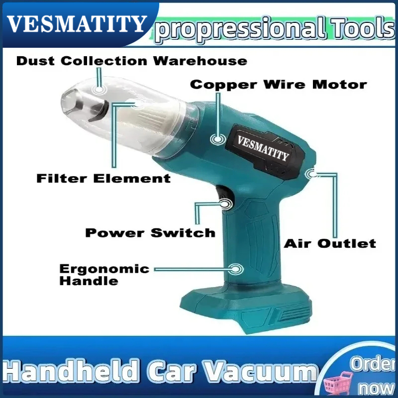 Aspirateur sans fil, 7 embouts - Woodworking Dust Collector avis et prix