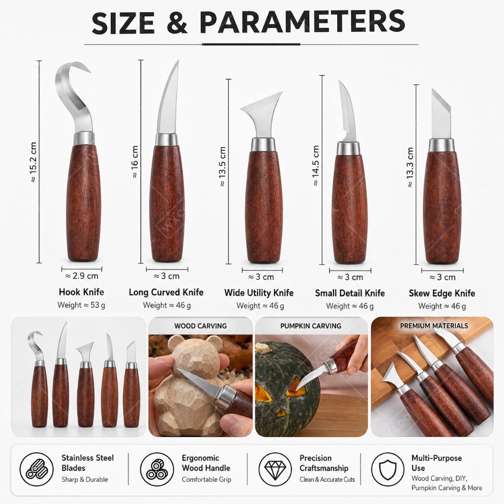 Ensemble de ciseaux à bois WXC - Woodworking Kits For Beginners avis et prix