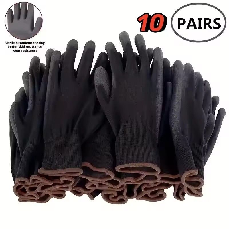 10 paires de gants de sécurité - Woodworking Gloves avis et prix