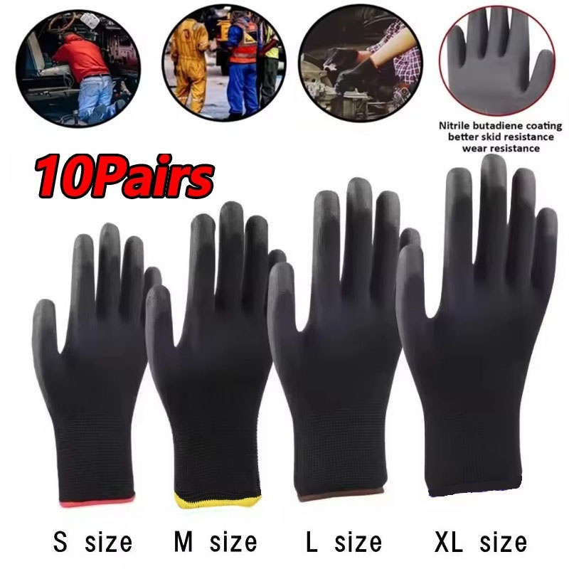 10 paires de gants de travail  - Woodworking Gloves avis et prix